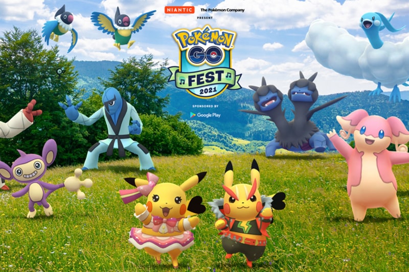 Pokémon Go Fest 2021 music festival component digital virtual game upcoming event