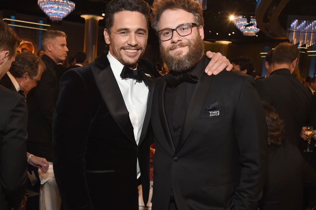 Seth Rogen no plans to work with James Franco sexual misconduct allegations accusations 