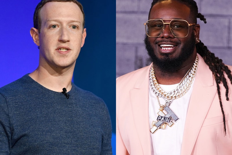 T-Pain Mark Zuckerberg Instagram Live DM direct messages request folder conversation 