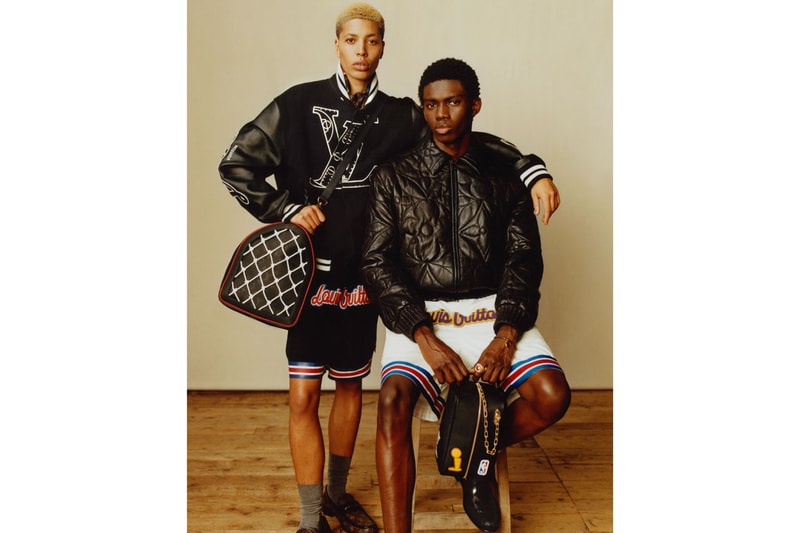 Louis Vuitton x NBA partnership collaboration new drop release info capsule collection II virgil abloh  