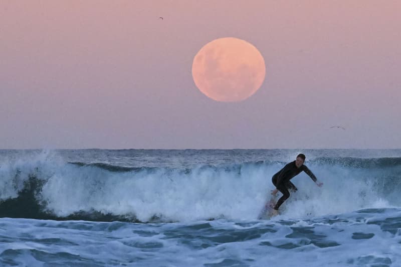 Take a Look at the Rare “Super Flower Blood Moon” From United States South America Asia Australia lunar eclipse blood moon supermoon NASA space 