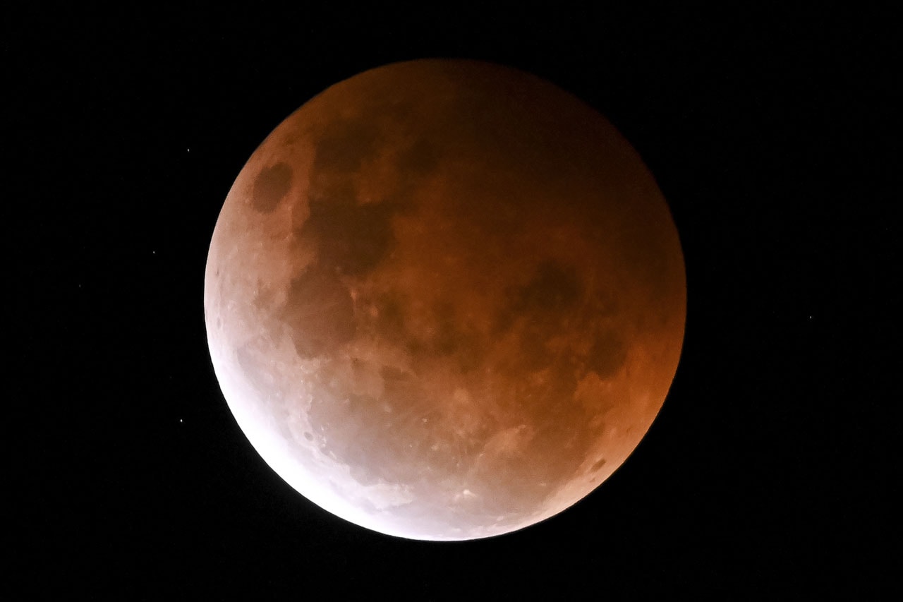 Take a Look at the Rare “Super Flower Blood Moon” From United States South America Asia Australia lunar eclipse blood moon supermoon NASA space 