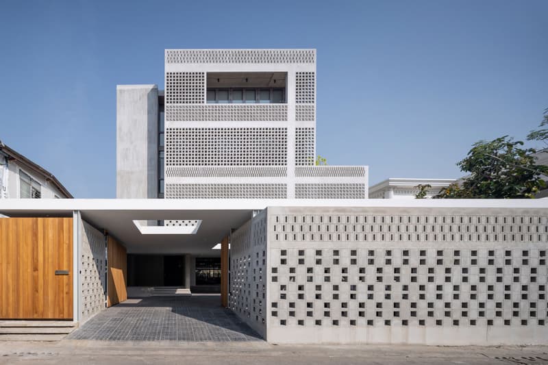 This Home in Thailand Features a Rock Climbing Wall and Light-Filled Brick Facade anonym studio home apartment