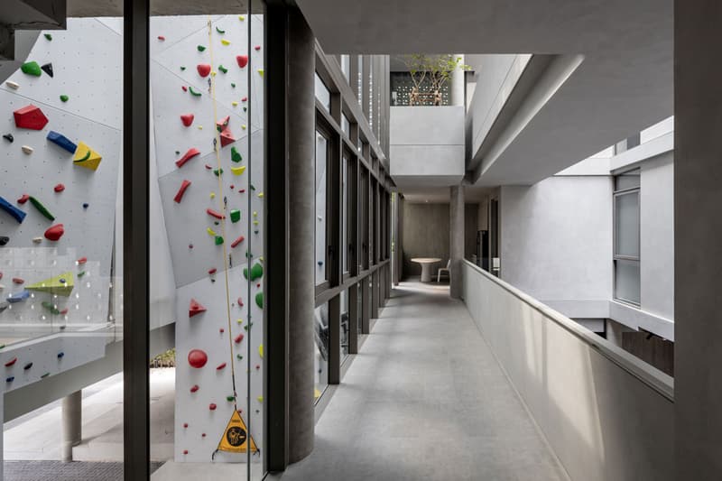 This Home in Thailand Features a Rock Climbing Wall and Light-Filled Brick Facade anonym studio home apartment