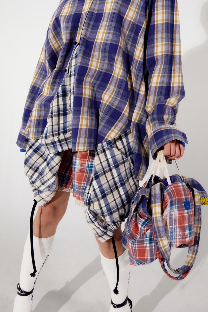 Acne Studios FW21 Collection Explores the Ideals of Kinship Acne Studios Fall/Winter 2021 Face Collection Stockholm Sweden lookbooks fw21 fashion unisex face motif 