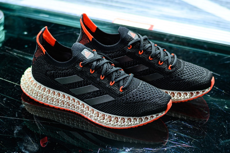 adidas Running 4DFWD Release Information 3D Printed  Carbon’s Digital Light Synthesis™ technology Lattice Structure Core Black Solar Red Sam Handy 