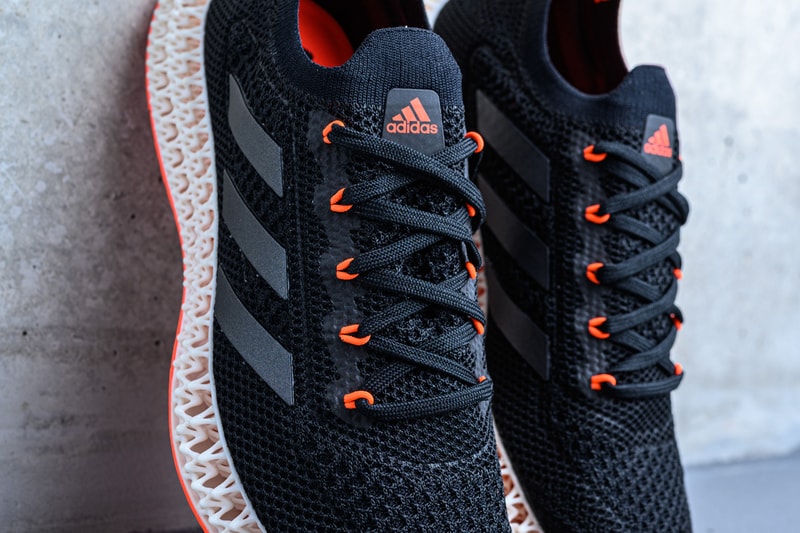 adidas Running 4DFWD Release Information 3D Printed  Carbon’s Digital Light Synthesis™ technology Lattice Structure Core Black Solar Red Sam Handy 