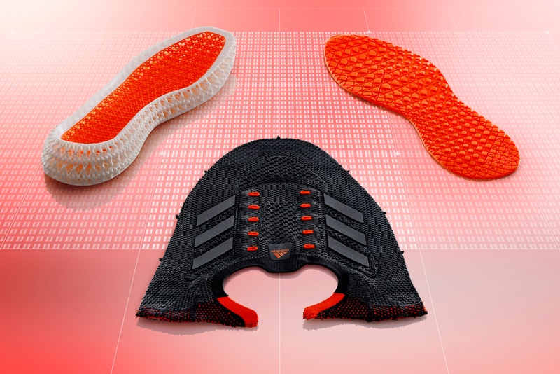 adidas Running 4DFWD Release Information 3D Printed  Carbon’s Digital Light Synthesis™ technology Lattice Structure Core Black Solar Red Sam Handy 