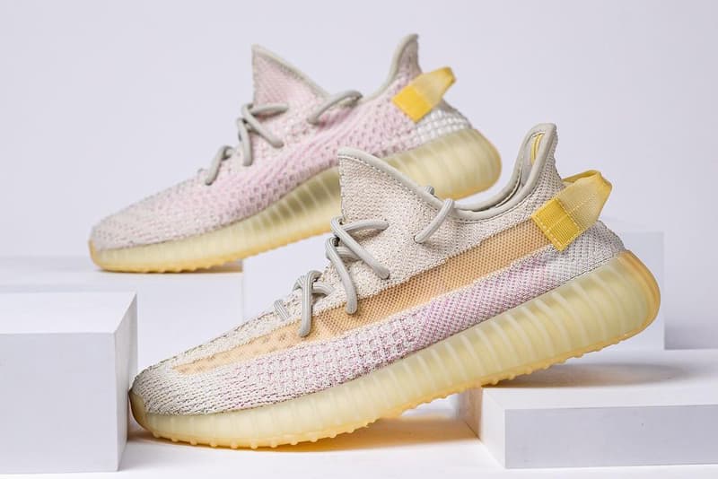 kanye west adidas yeezy boost 350 v2 light tan orange cream GY3438 official release date info photos price store list buying guide