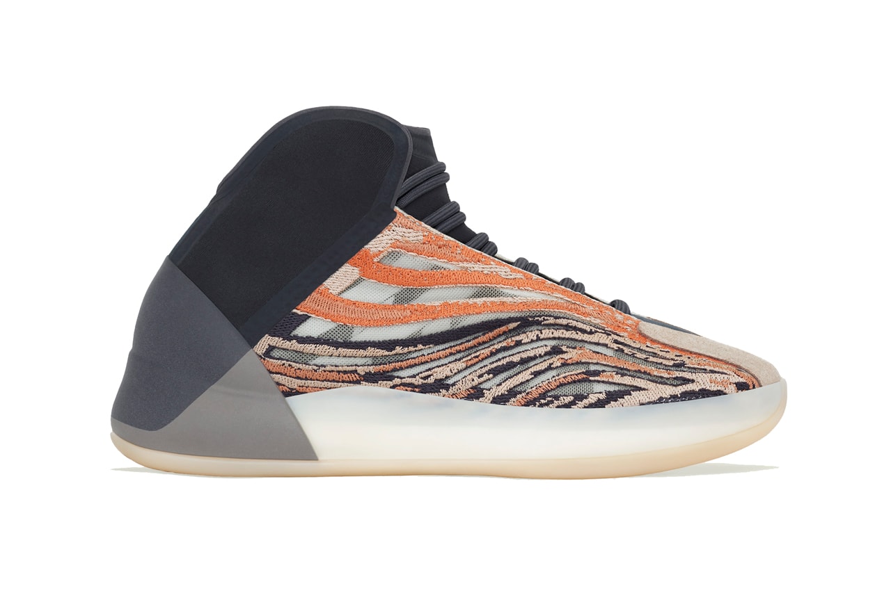 adidas yeezy qntm flash orange gw5314 official release date info photos price store list buying guide kanye west
