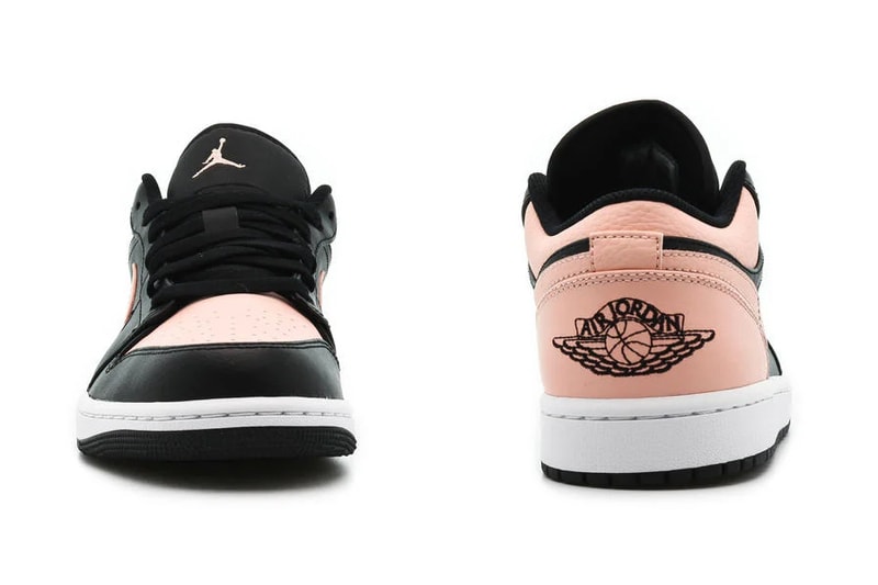 air michael jordan brand 1 low arctic orange crimson tint black white 553558 034 official release date info photos price store list buying guide