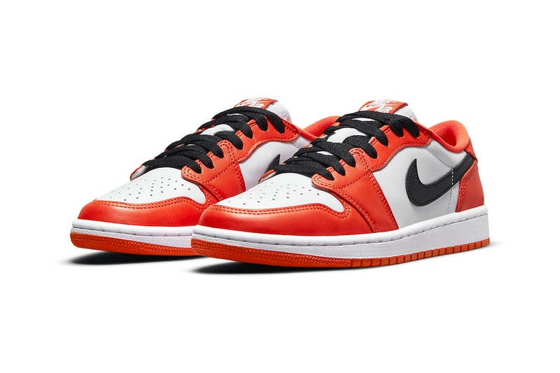 Air Jordan 1 Low OG Shattered Backboard Orange Black CZ0790 801 menswear streetwear kicks shoes trainers runners footwear ss21 collection info