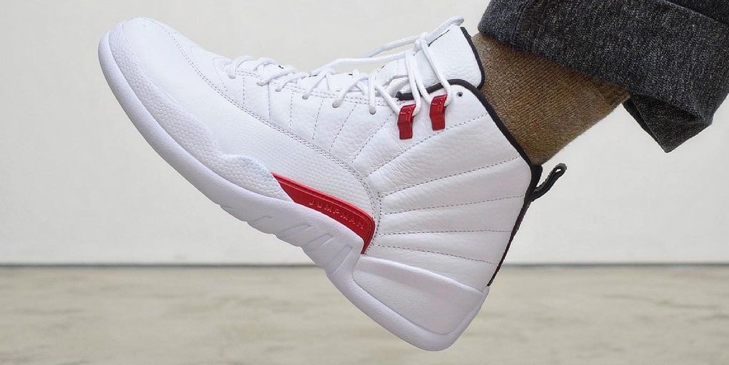 Nike Jordan Sneakers White Black Red AccentsAir Jordan 12 Twist Buy Air Jordan 12 Retro  main image 4