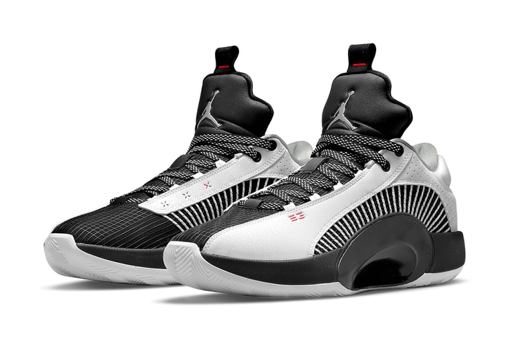Air Jordan 35 Low Gets a Crisp "White/Black/University Red/" Makeover