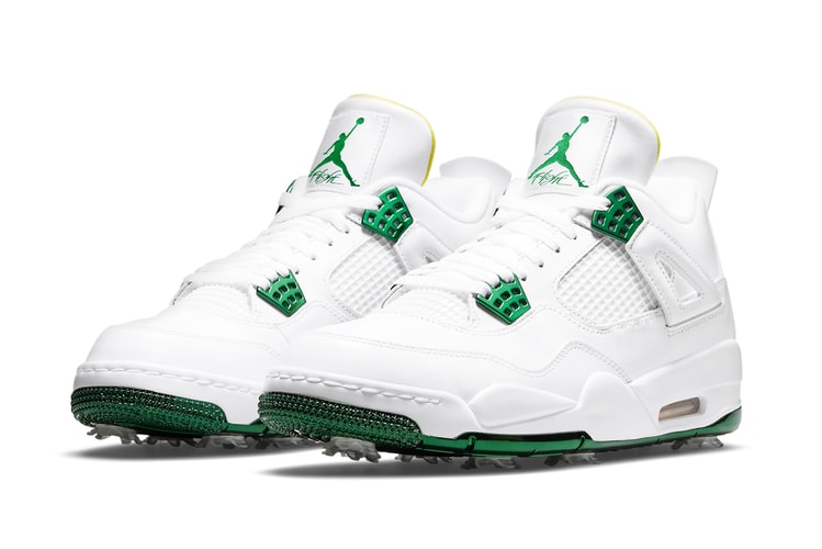 Jordan Brand Reveals Its Masters Tournament-Inspired Air Jordan 4 G Colorway