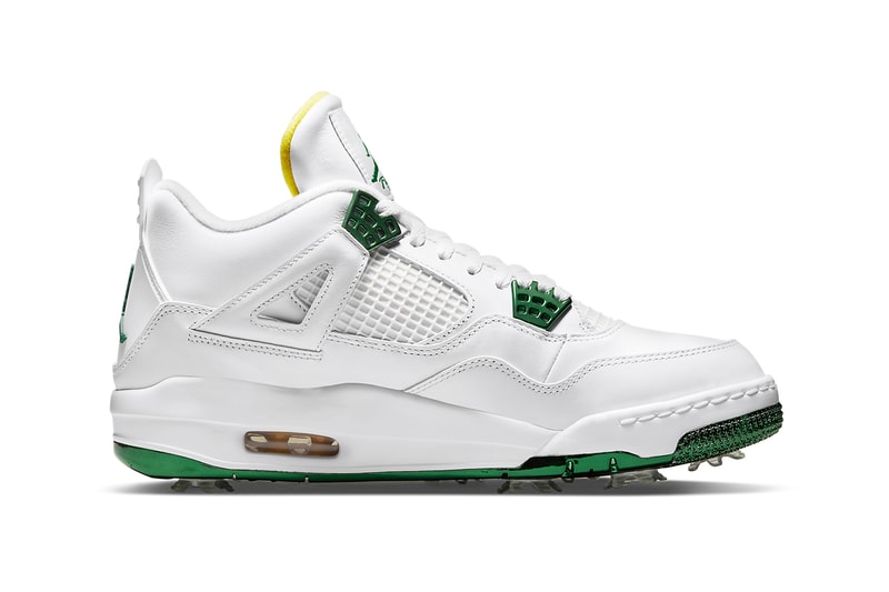 air jordan 4 g nrg golf white yellow green masters tournament CZ2439 100 release date info store list buying guide photos price 