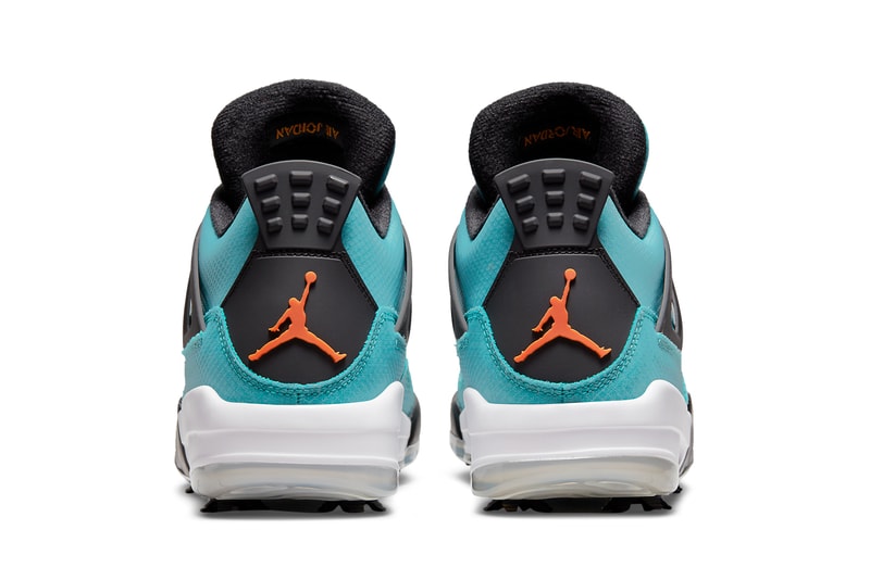 air michael jordan brand 4 g golf acg aqua blue purple orange black white CZ2439 300 official release date info photos price store list buying guide