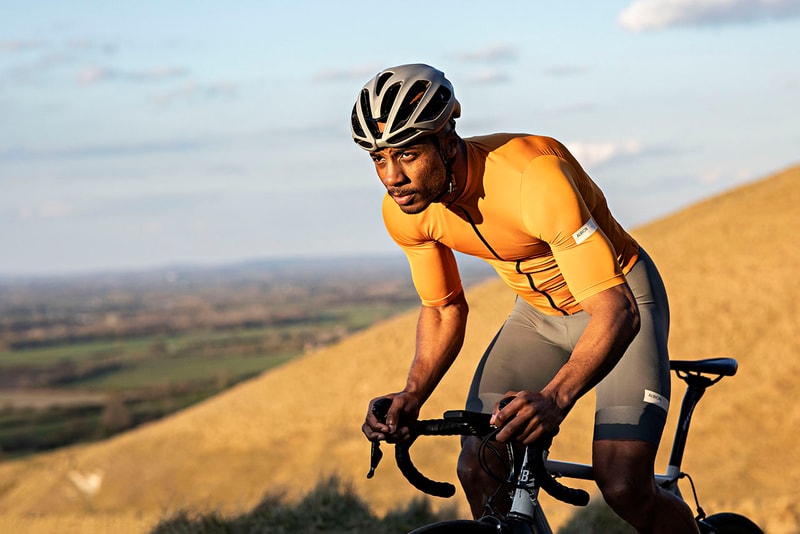 albion spring summer 2021 graeme raeburn rapha cycling sustainability recycled womenswear menswear details information