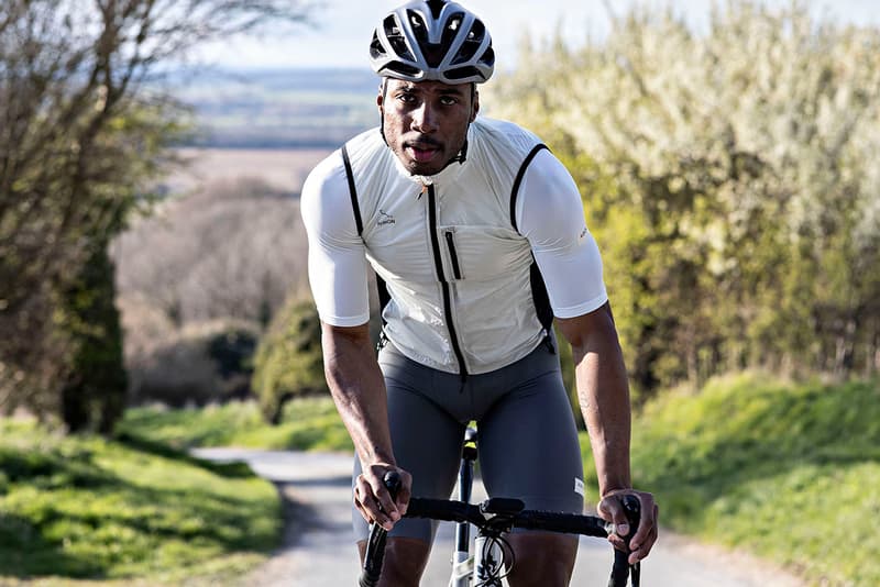 albion spring summer 2021 graeme raeburn rapha cycling sustainability recycled womenswear menswear details information