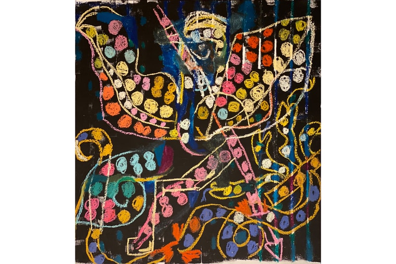allouche gallery 4 in la exhibition bast paul insect stickymonger malik roberts