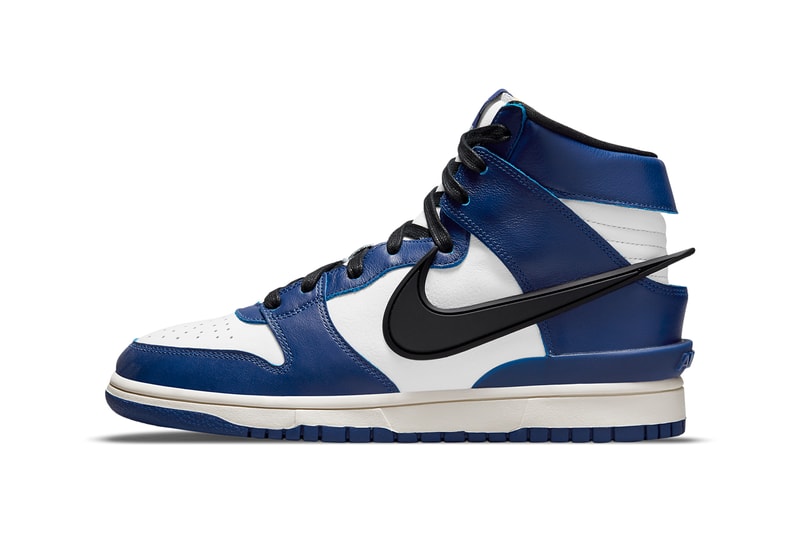 ambush yoon ahn nike sportswear dunk high deep royal blue white black cu7544 400 official release date info photos price store list buying guide
