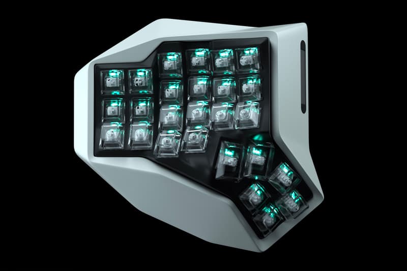 Angry Miao AM Hatsu Wireless 3D three-dimensional keyboard info westworld future tech wireless gaming typing