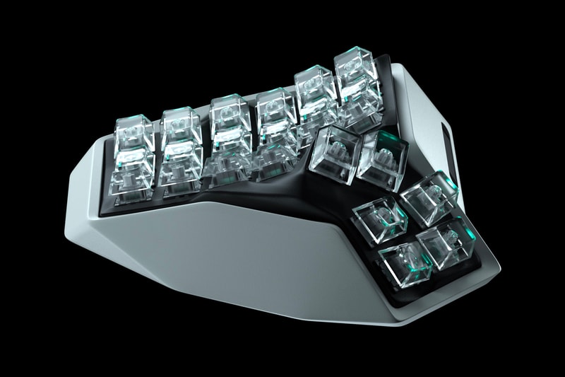 Angry Miao AM Hatsu Wireless 3D three-dimensional keyboard info westworld future tech wireless gaming typing 