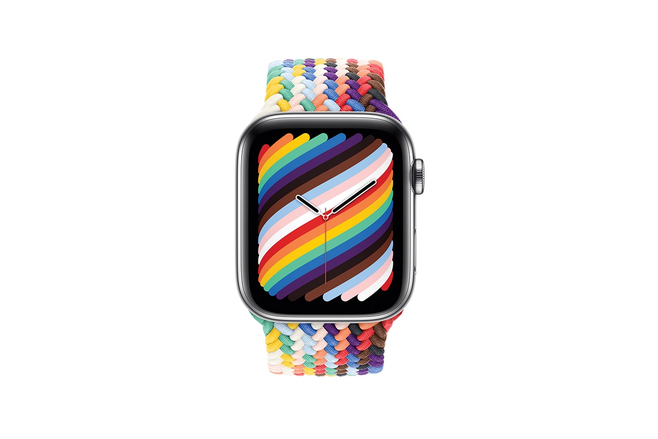Apple and Nike Drop Rainbow Weave Pride Edition Apple Watch Loops