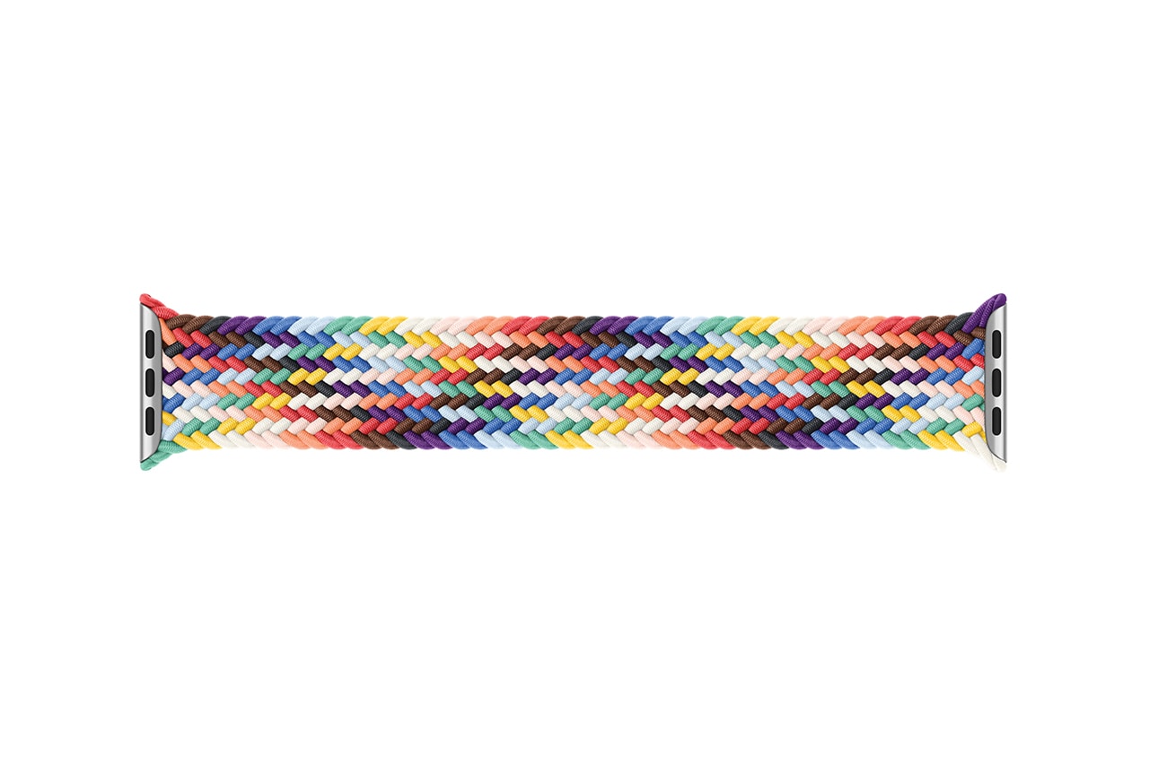Apple and Nike Drop Rainbow Weave Pride Edition Apple Watch Loops