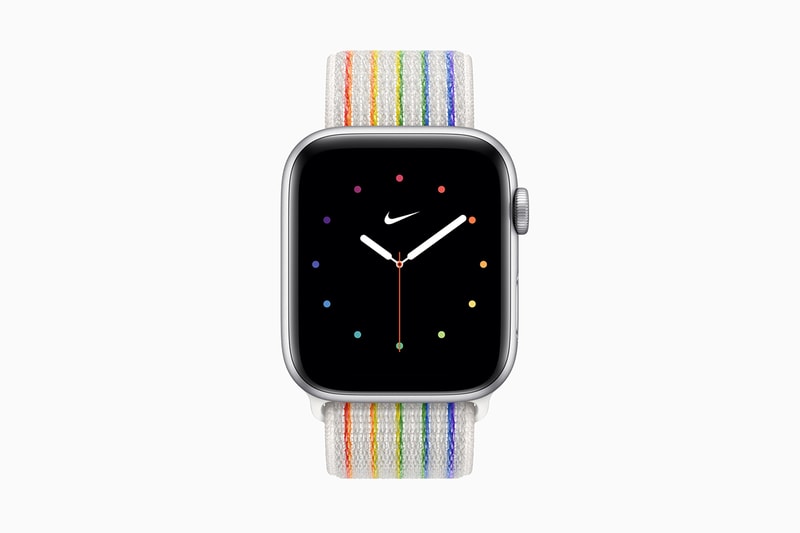 Apple and Nike Drop Rainbow Weave Pride Edition Apple Watch Loops