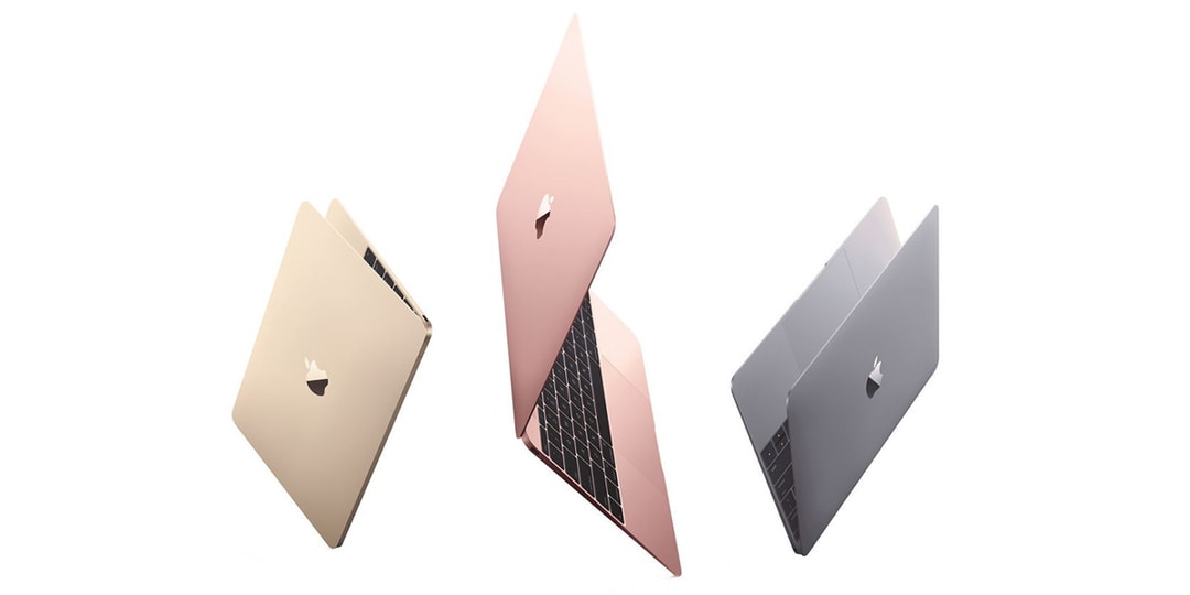 Apple updates the 12-inch MacBook colors to match the new gold Air - The  Verge