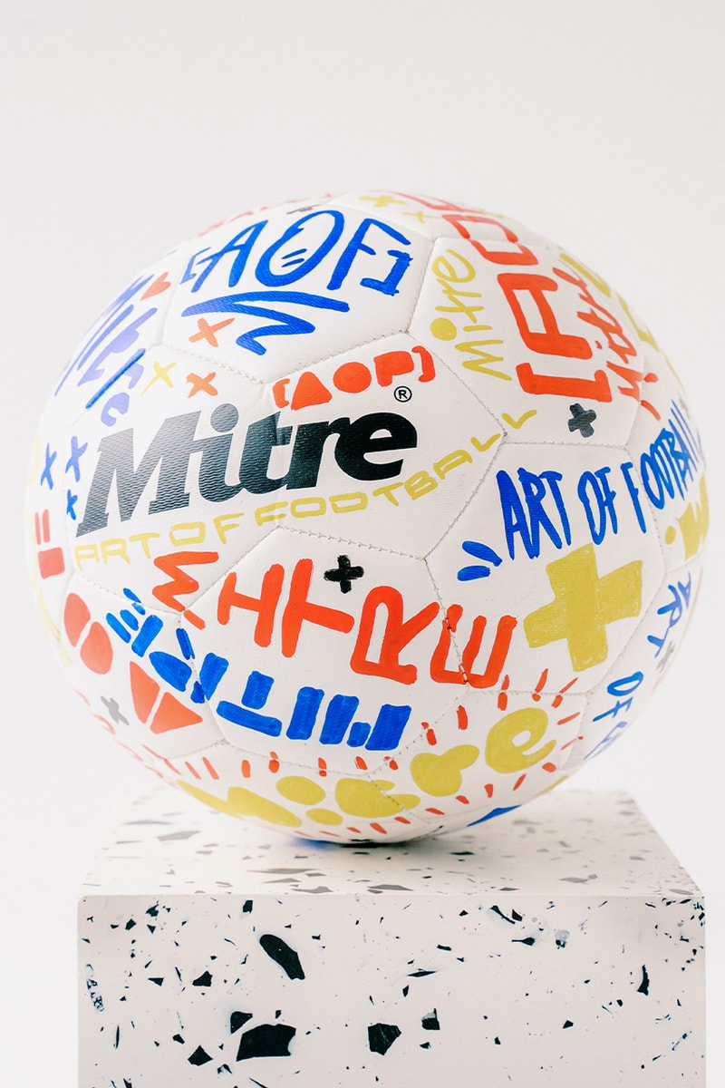 Art of Football x Mitre Collaboration Release matisse Keith haring