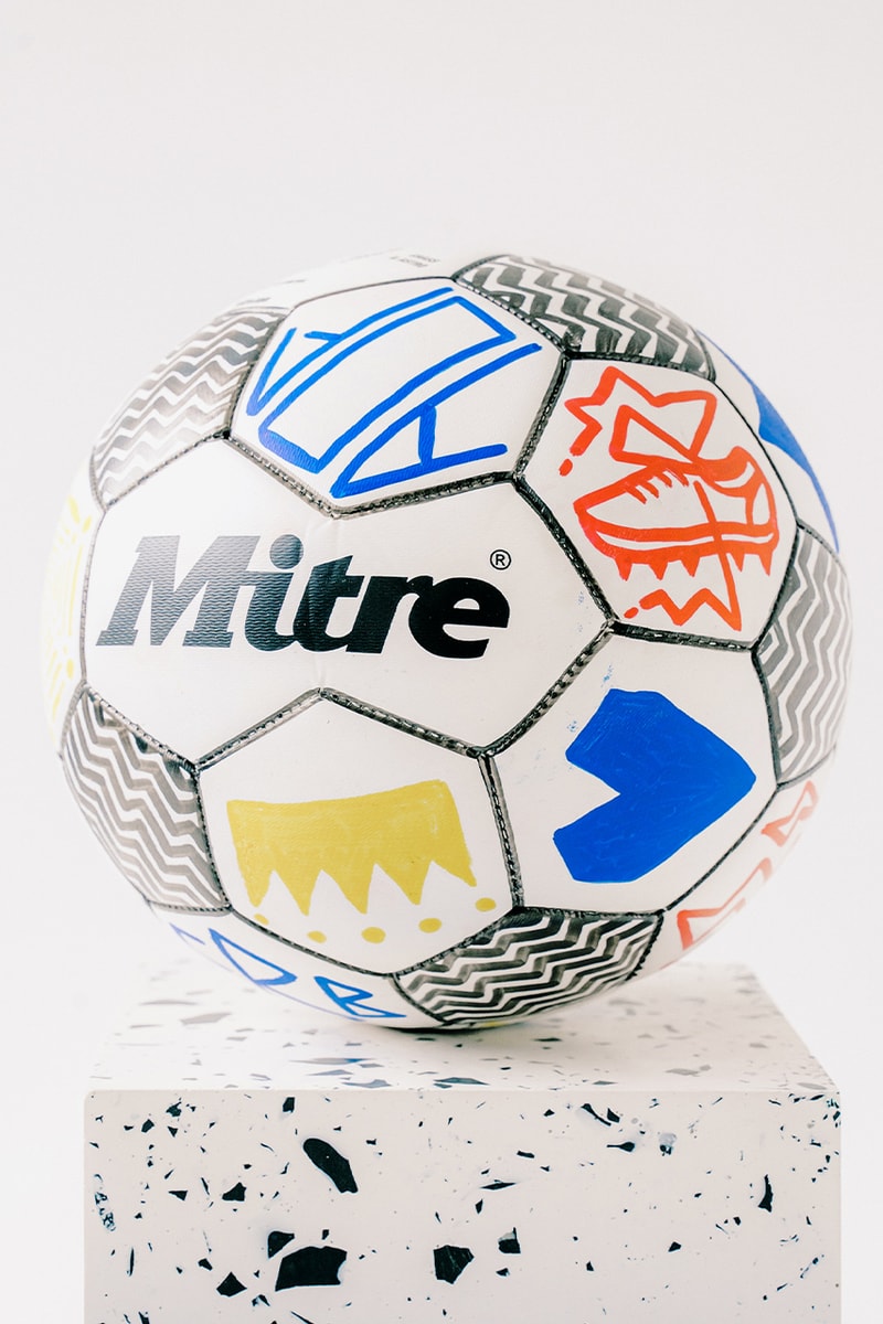 Art of Football x Mitre Collaboration Release matisse Keith haring