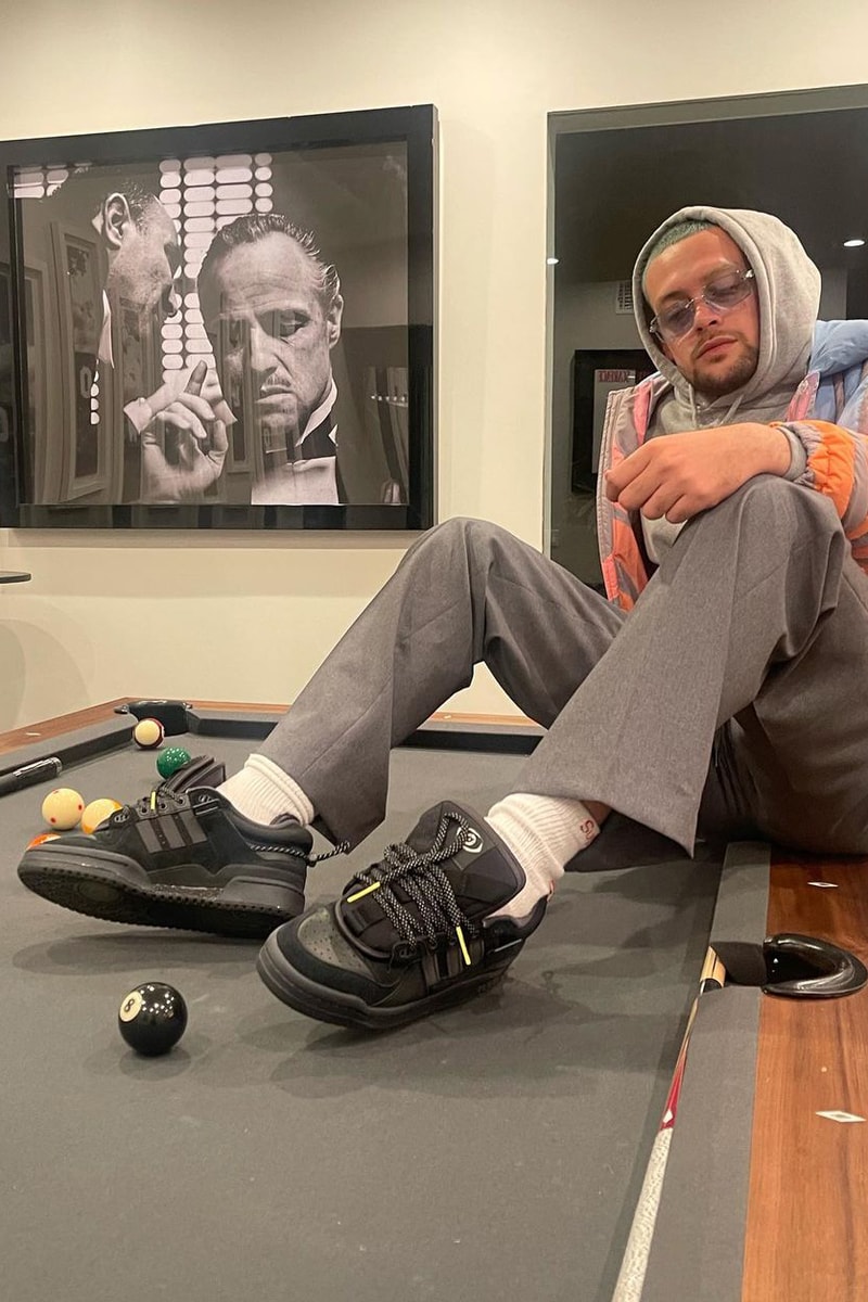 bad bunny naughty rabbit adidas forum low buckle black first look official release date info photos price store list buying guide