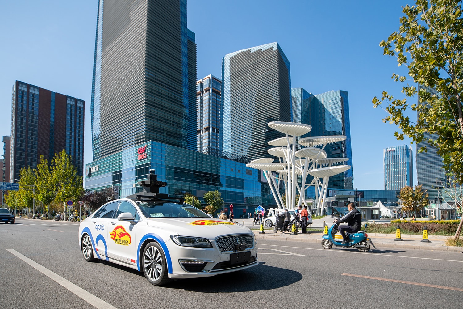 Baidu Launches Driverless Taxi Service Beijing Info China 10 Apollo