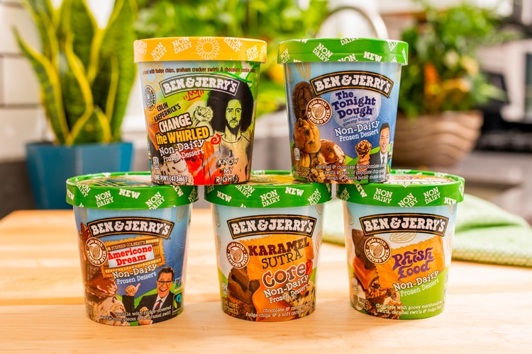 Ben & Jerry’s Introduces Five New Dairy-Free Ice Cream Flavors