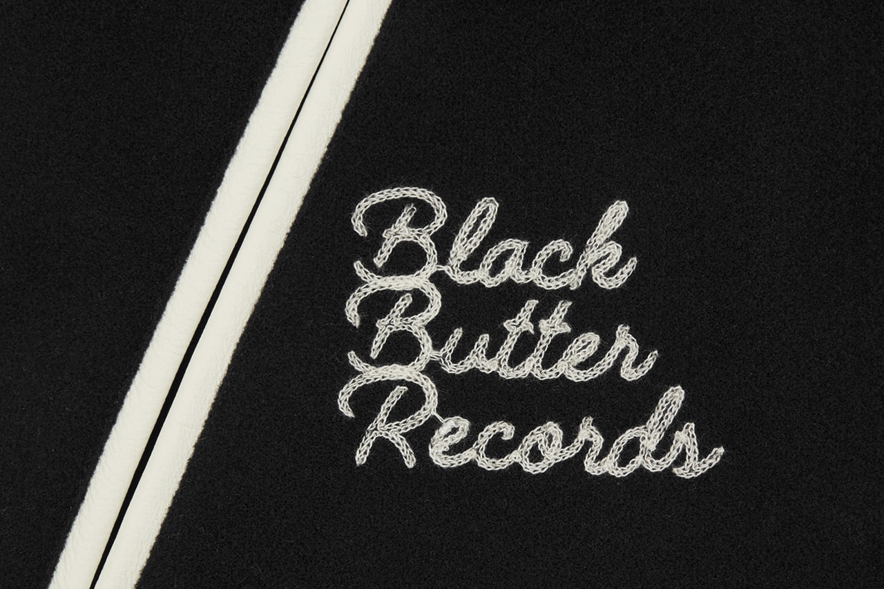 Black Butter Records x Billionaire Boys Club EU Varsity Team Jacket Release Information Drop Date Limited Edition London Music Scene J Hus JAE5 Bakar chenille applique