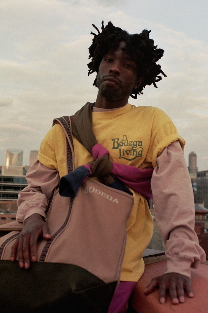 bodega drop 1 ss21 apparel collection release info date store list buying guide photos price hoodies graphic tees camp shirt nylon short colorblock hood  