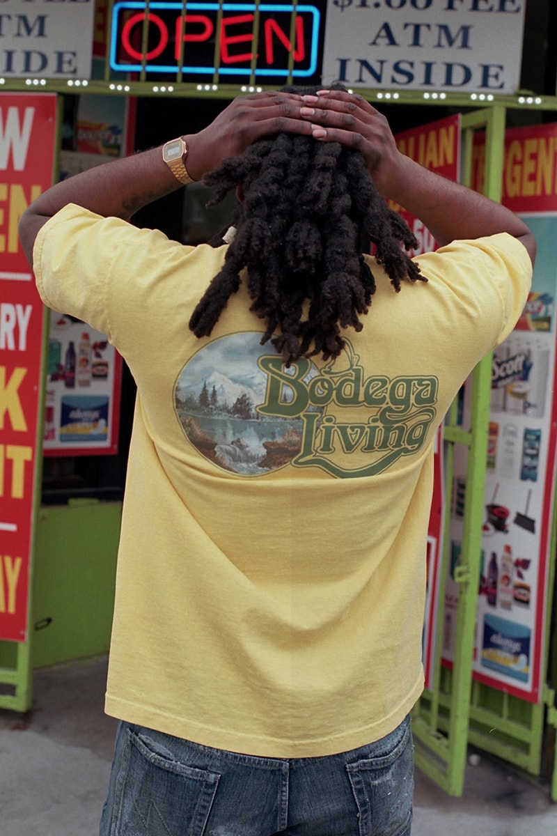 bodega drop 1 ss21 apparel collection release info date store list buying guide photos price hoodies graphic tees camp shirt nylon short colorblock hood  