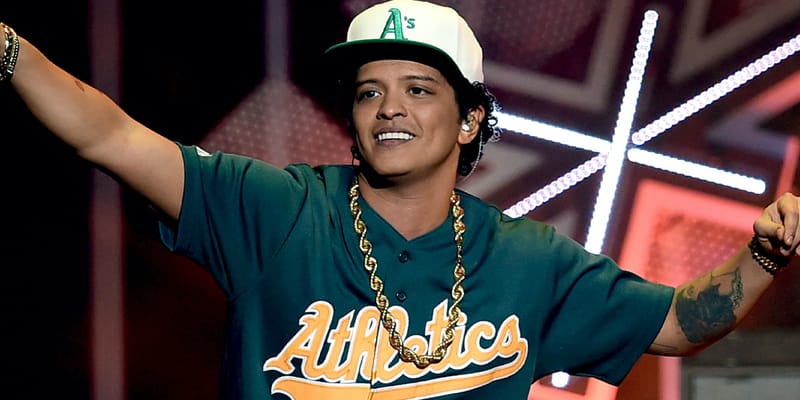 bruno mars baseball cap