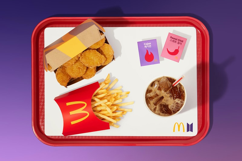 BTS McDonald's Meal Images Merch Release Info Buy Price Date CF Commercial