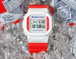 Casio G-Shock and Budweiser Link up for "DW 5600-BUD20"