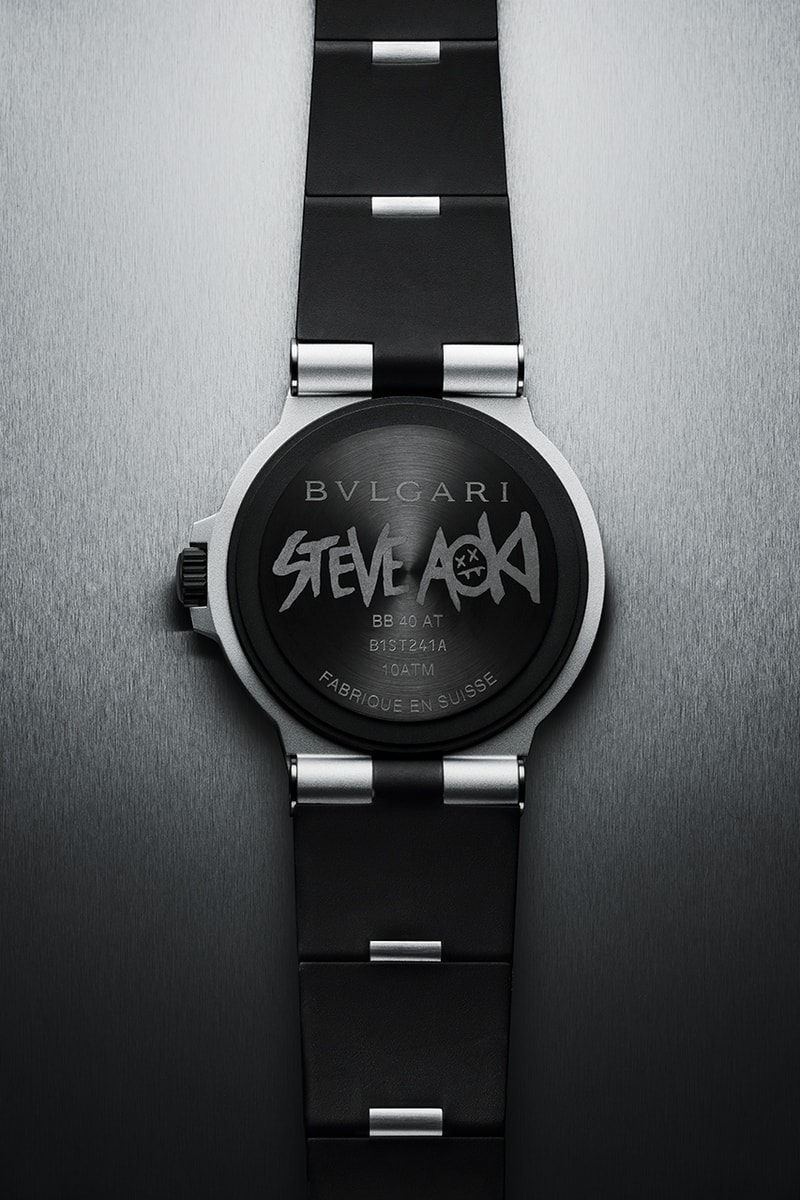 Bulgari and DJ Steve Aoki Join Forces to Create the Perfect Clubbing Watch