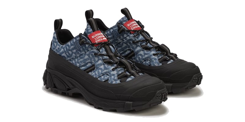 burberry black arthur sneakers