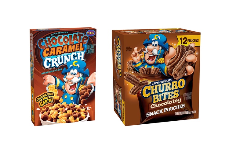 Cap’n Crunch Churns Out New "Chocolatey Churro Bites" & "Chocolate Caramel Crunch" Cereal