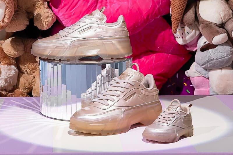 Cardi B Debuts Latest Reebok Sneakers Collection Reebok Club C Mommy & Me WAP offset migos female rapper fashion footwear collaboration adidas