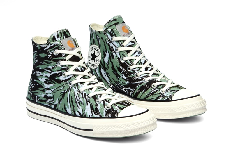 carhartt wip work in progress converse chuck taylor all star 70 hi high low ox hinterland camo pattern print 171237C 171238C official release date info photos price store list buying guide