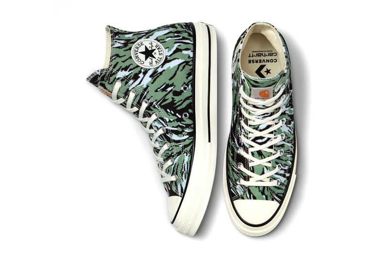carhartt wip work in progress converse chuck taylor all star 70 hi high low ox hinterland camo pattern print 171237C 171238C official release date info photos price store list buying guide