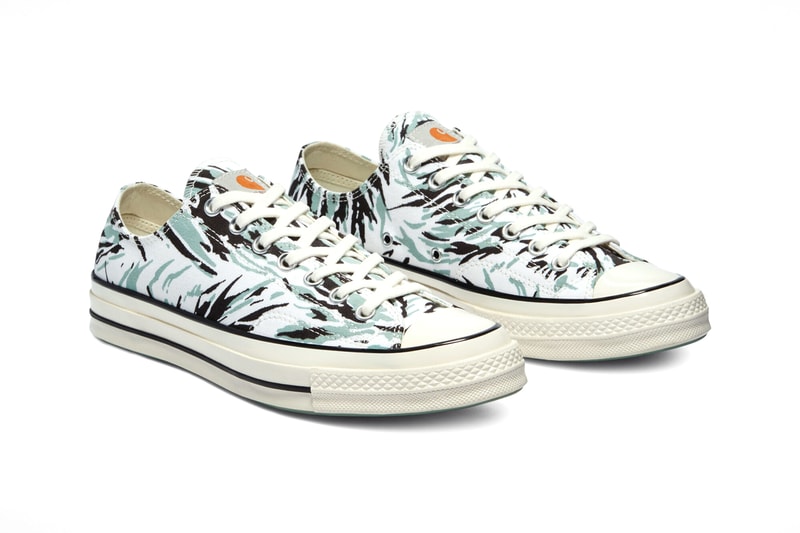 carhartt wip work in progress converse chuck taylor all star 70 hi high low ox hinterland camo pattern print 171237C 171238C official release date info photos price store list buying guide