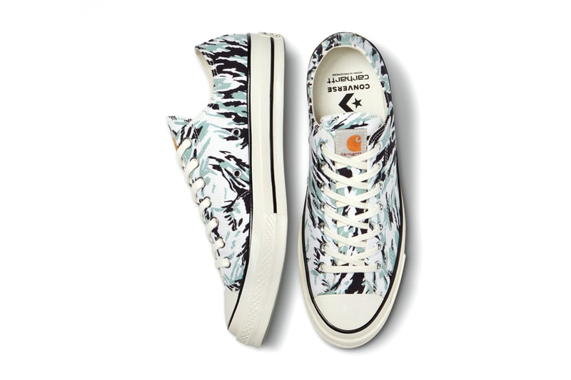 carhartt wip work in progress converse chuck taylor all star 70 hi high low ox hinterland camo pattern print 171237C 171238C official release date info photos price store list buying guide
